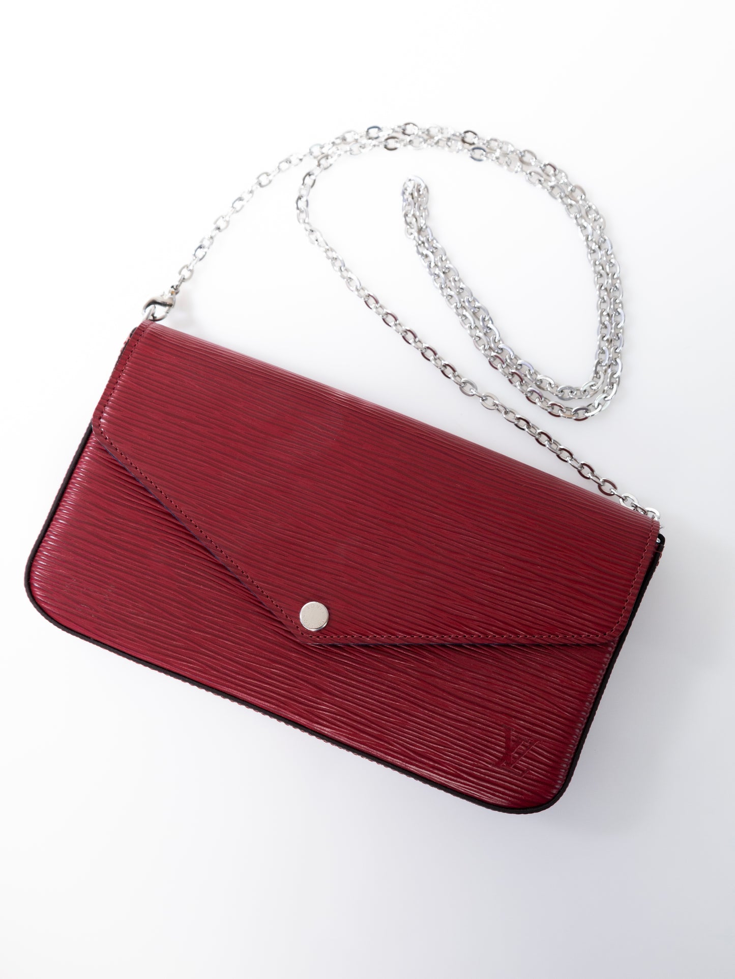 Louis Vuitton Felicie Epi Cherry M68629