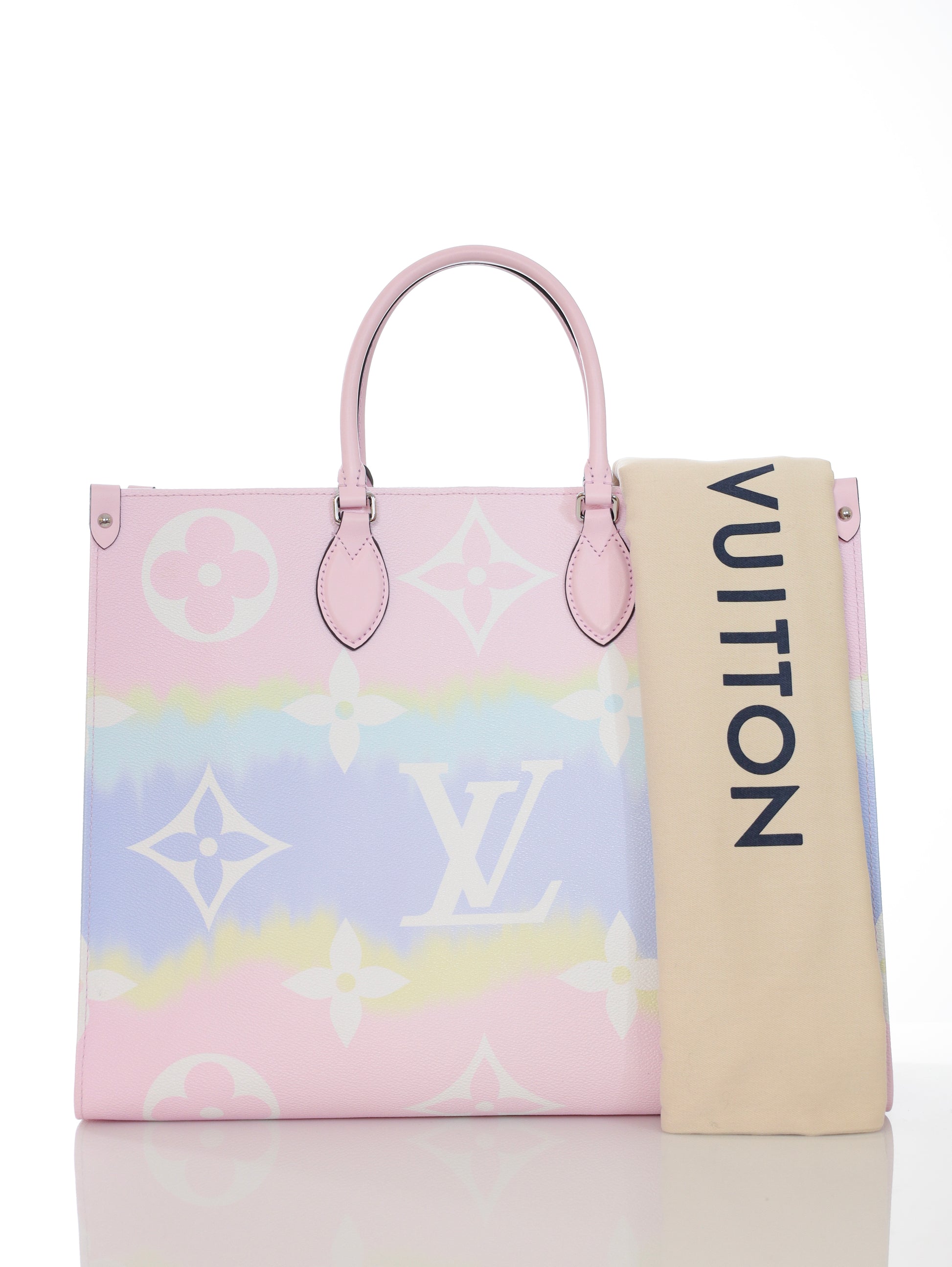 LOUIS VUITTON ONTHEGO GM ESCALE ROSE M45119 Pastell