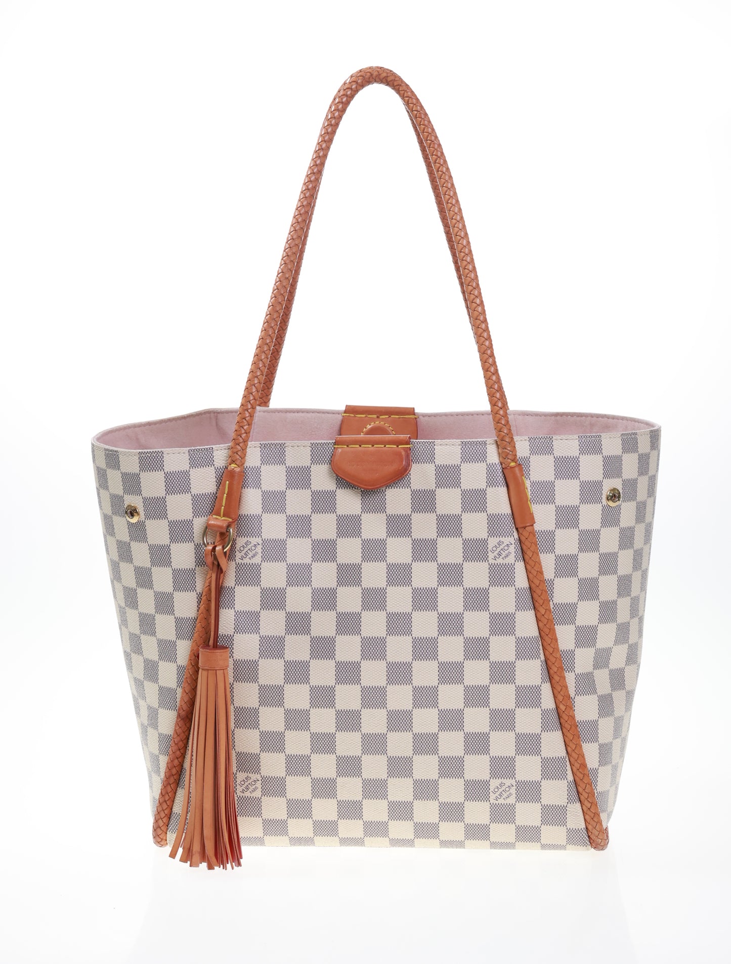 LOUIS VUITTON Propriano Damier Azur Rose Ballerine N44027
