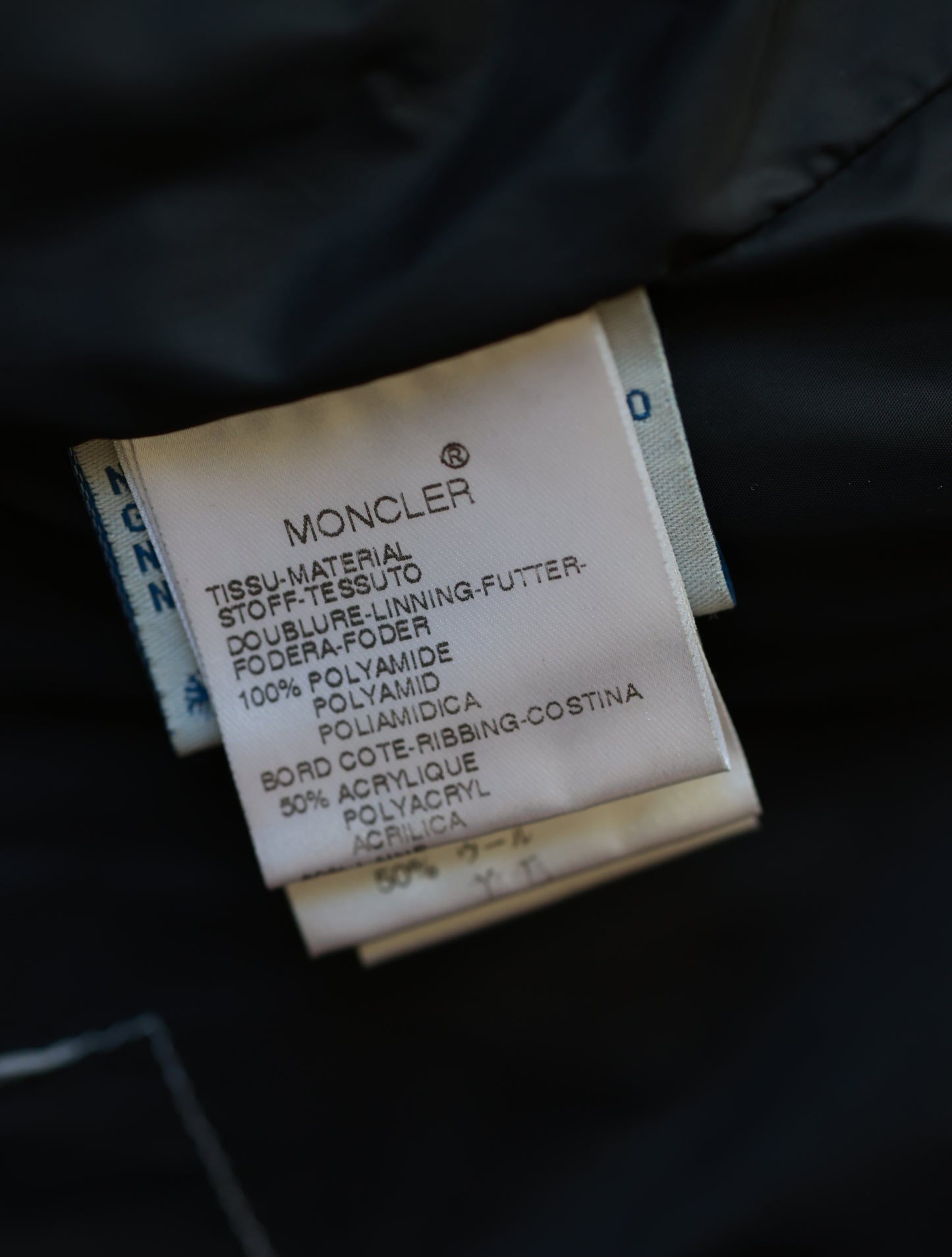 Moncler Daunenjacke schwarz Größe 3 - entspr. Gr. 38/40 bzw. M
