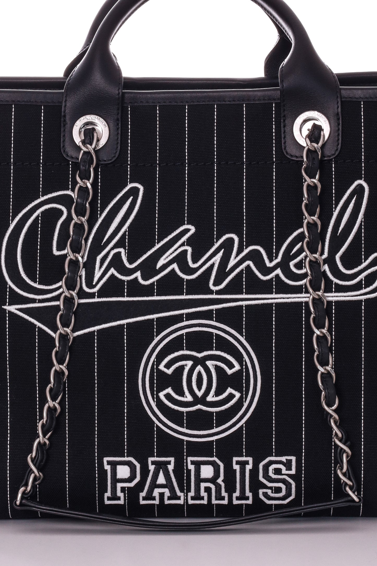 CHANEL DEAUVILLE SONDEREDITION A66941 B10404 Large Shopper Tragetasche