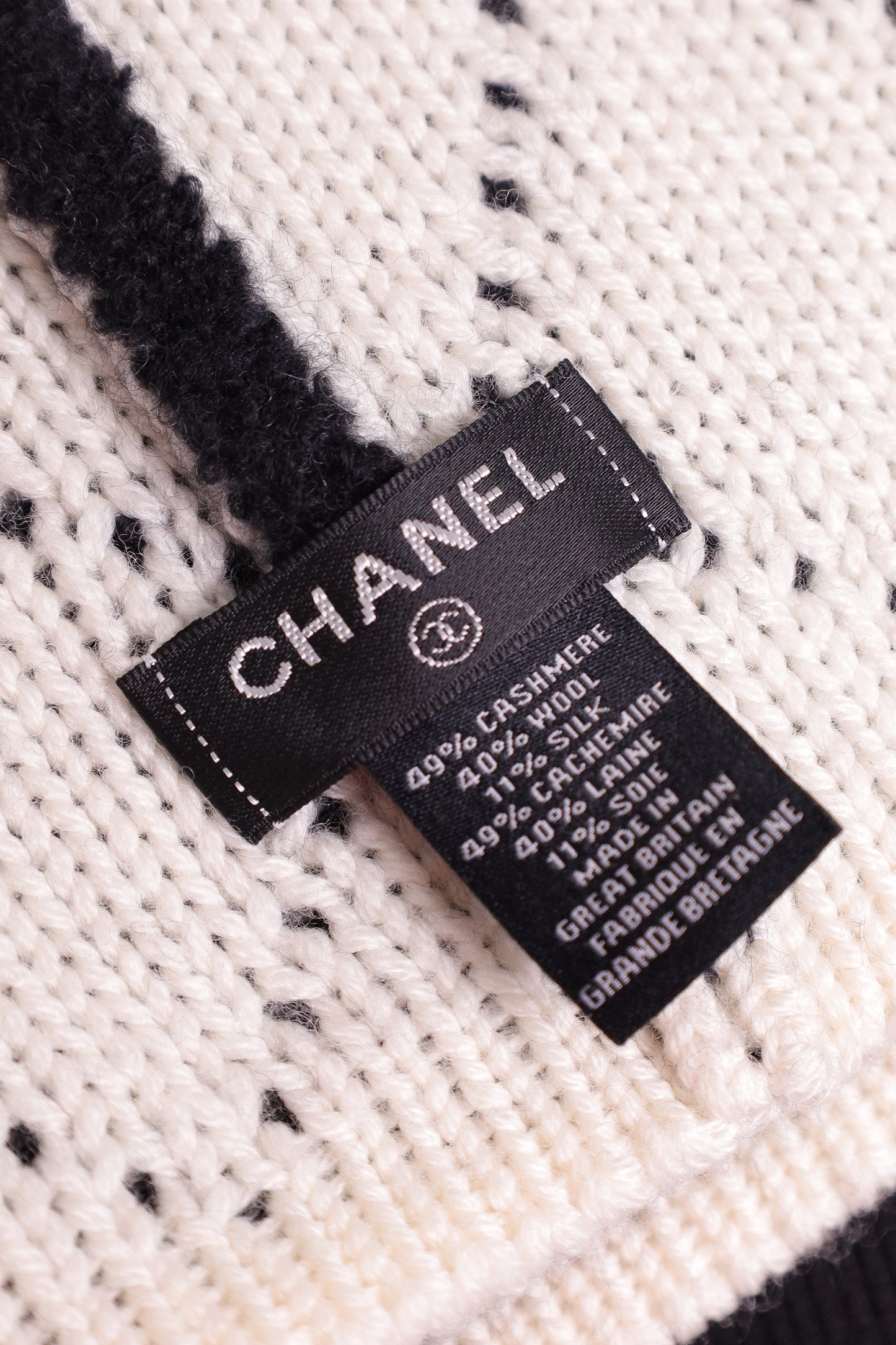 CHANEL hat CC collection 2021 - NEW - AA7767 B06531 Cashmere wool