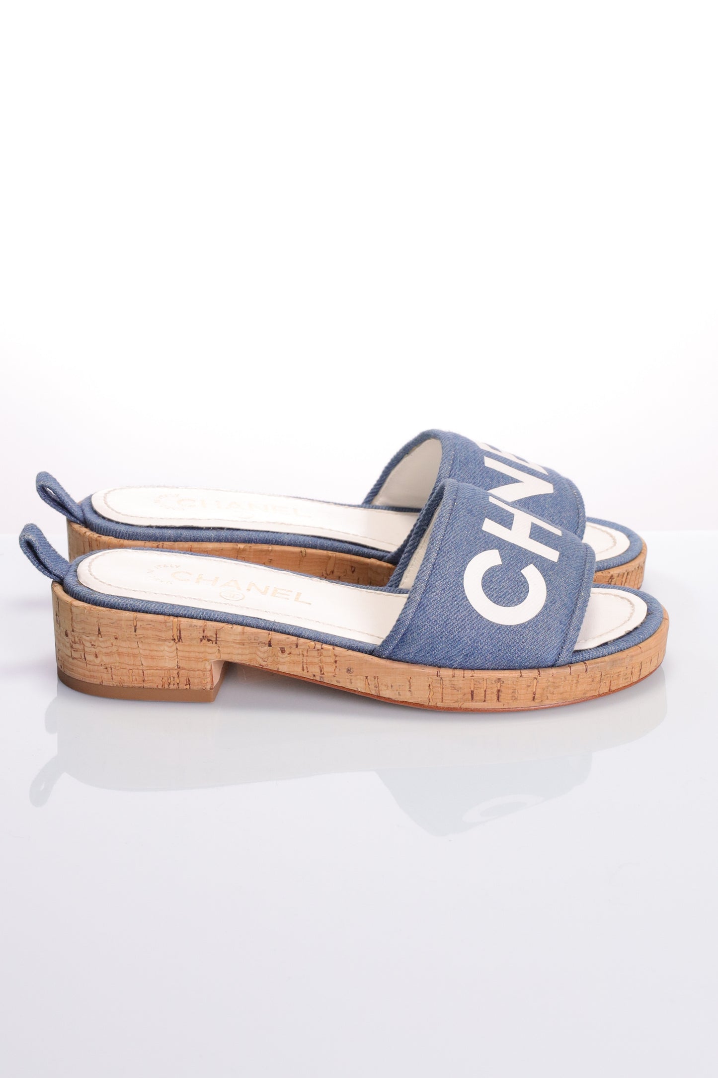 CHANEL MULES size. 37 CHA NEL sandals G34876 mules new