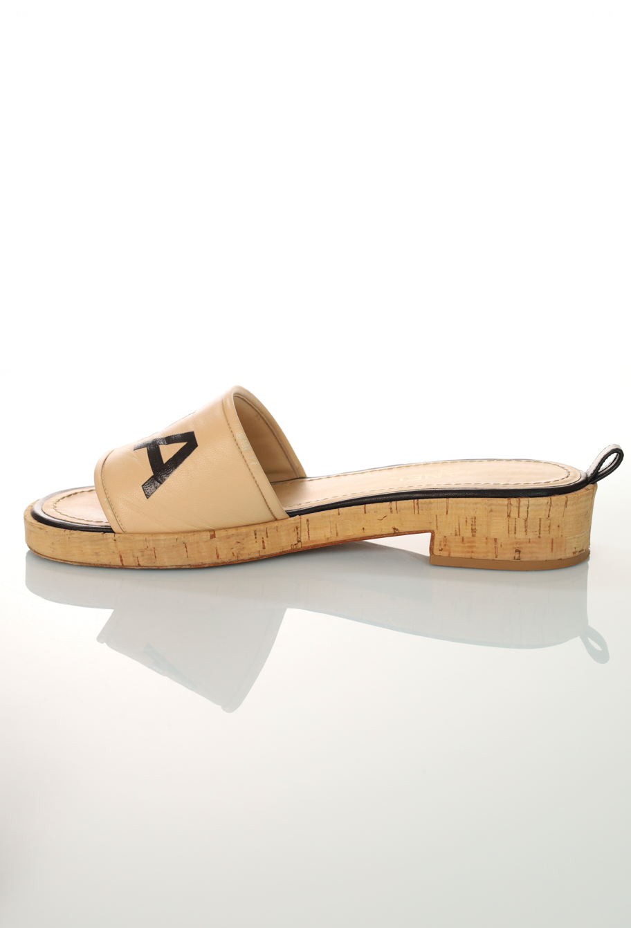 CHANEL PANTOLETTEN Gr. 40,5 CHA NEL Sandalen G34876 Mules