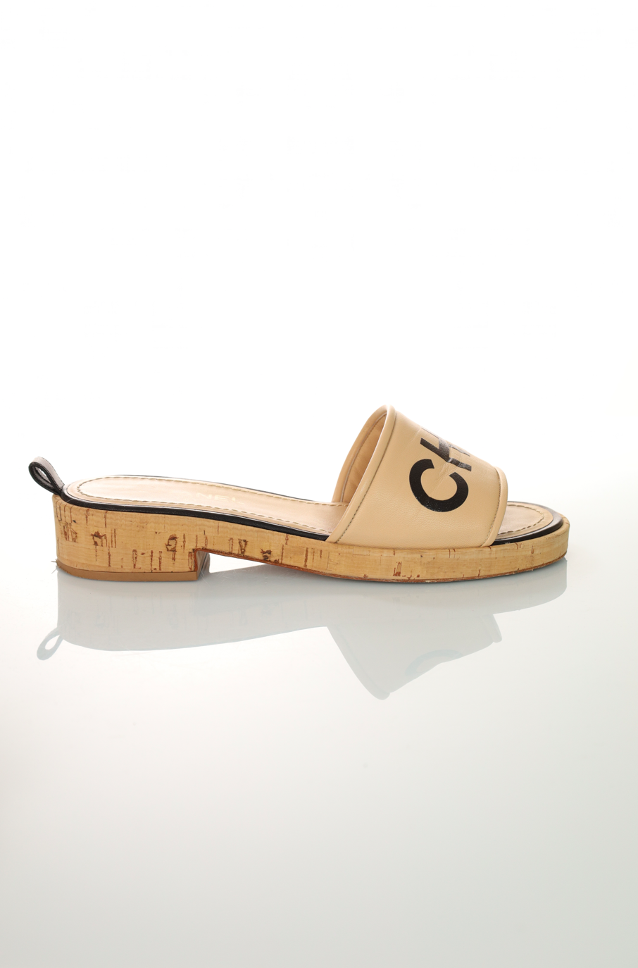 CHANEL PANTOLETTEN Gr. 40,5 CHA NEL Sandalen G34876 Mules