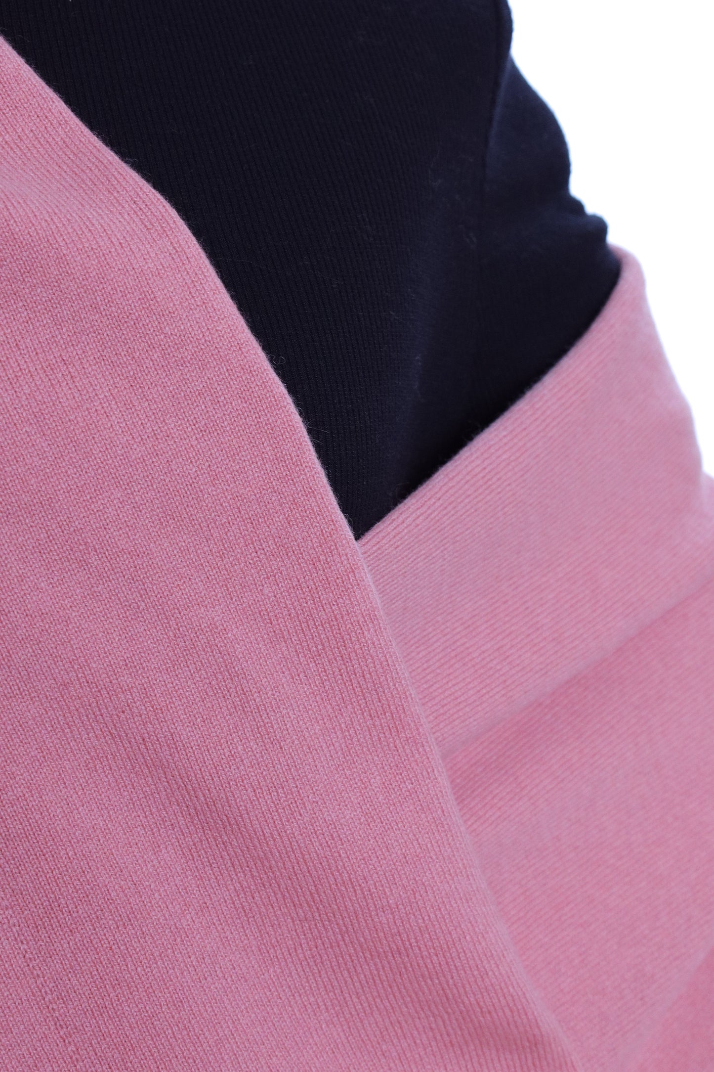 CHANEL scarf cashmere pink XXL