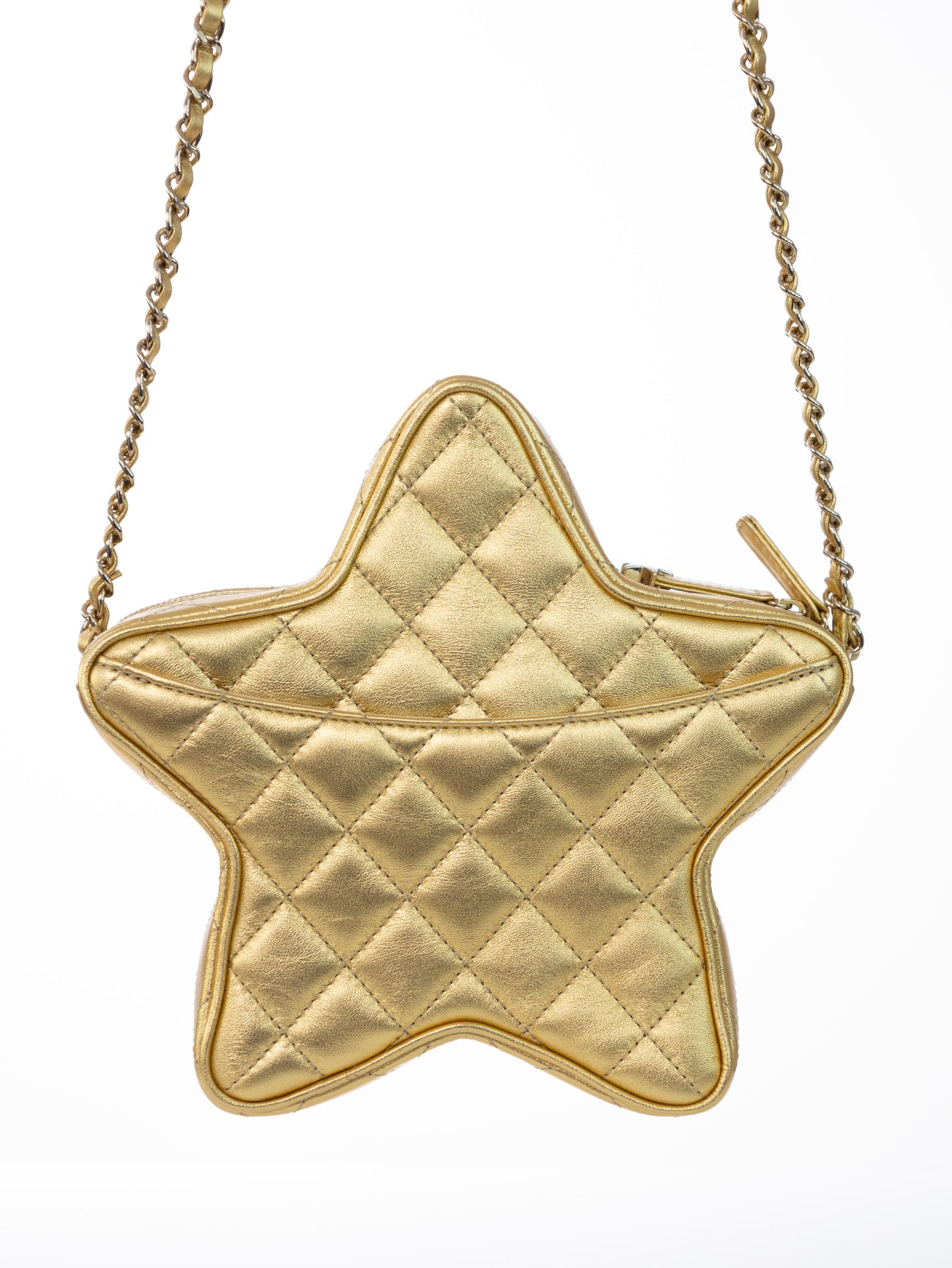 CHANEL Star Handbag Stern Tasche Gold Timeless