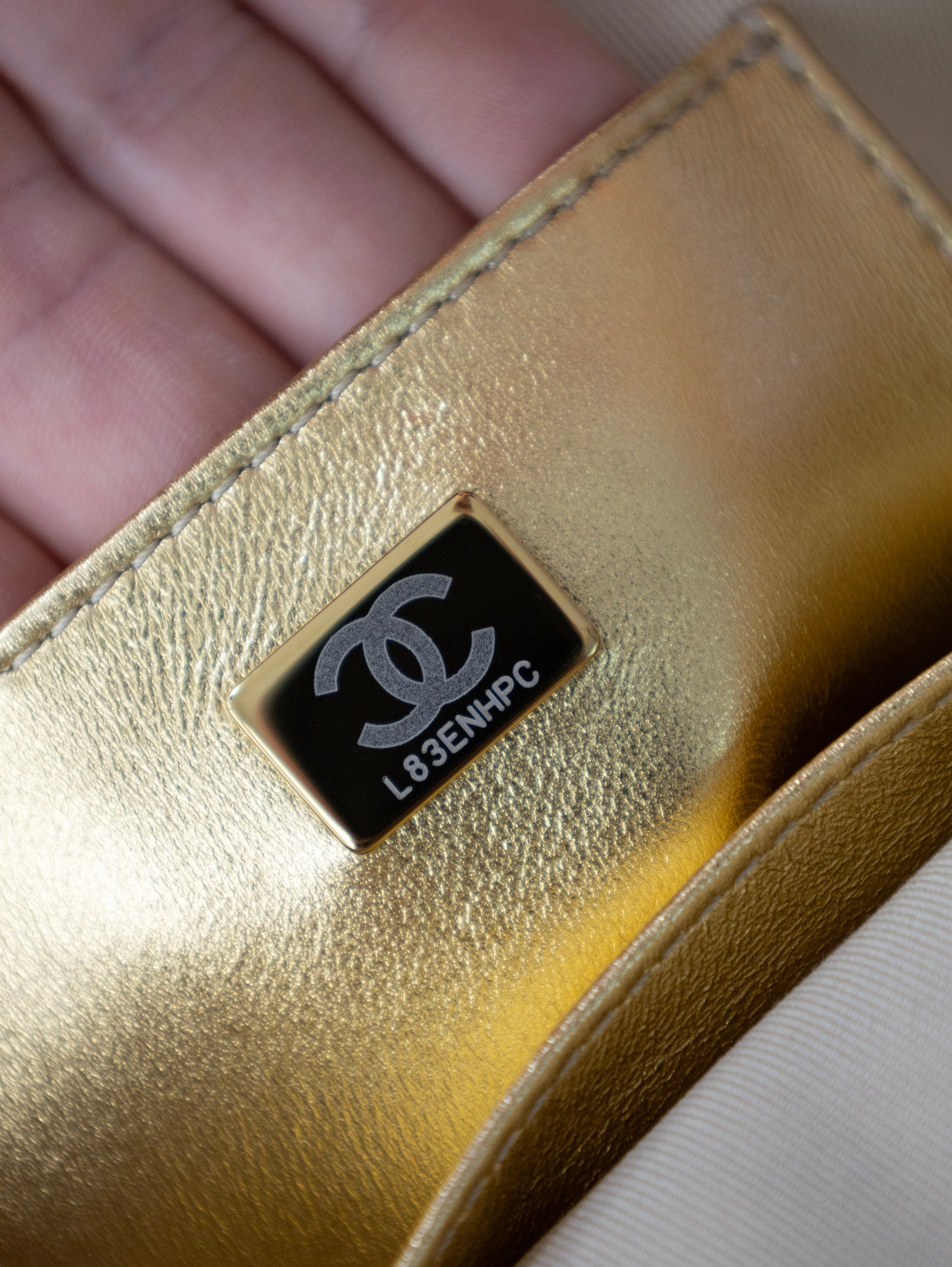 CHANEL Star Handbag Stern Tasche Gold Timeless
