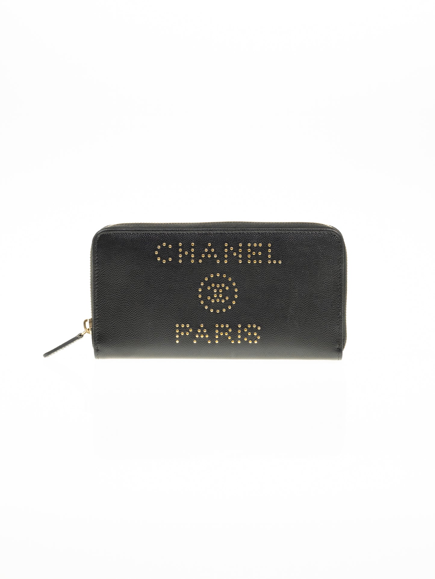 Portafoglio CHANEL portafoglio classico in pelle con cerniera