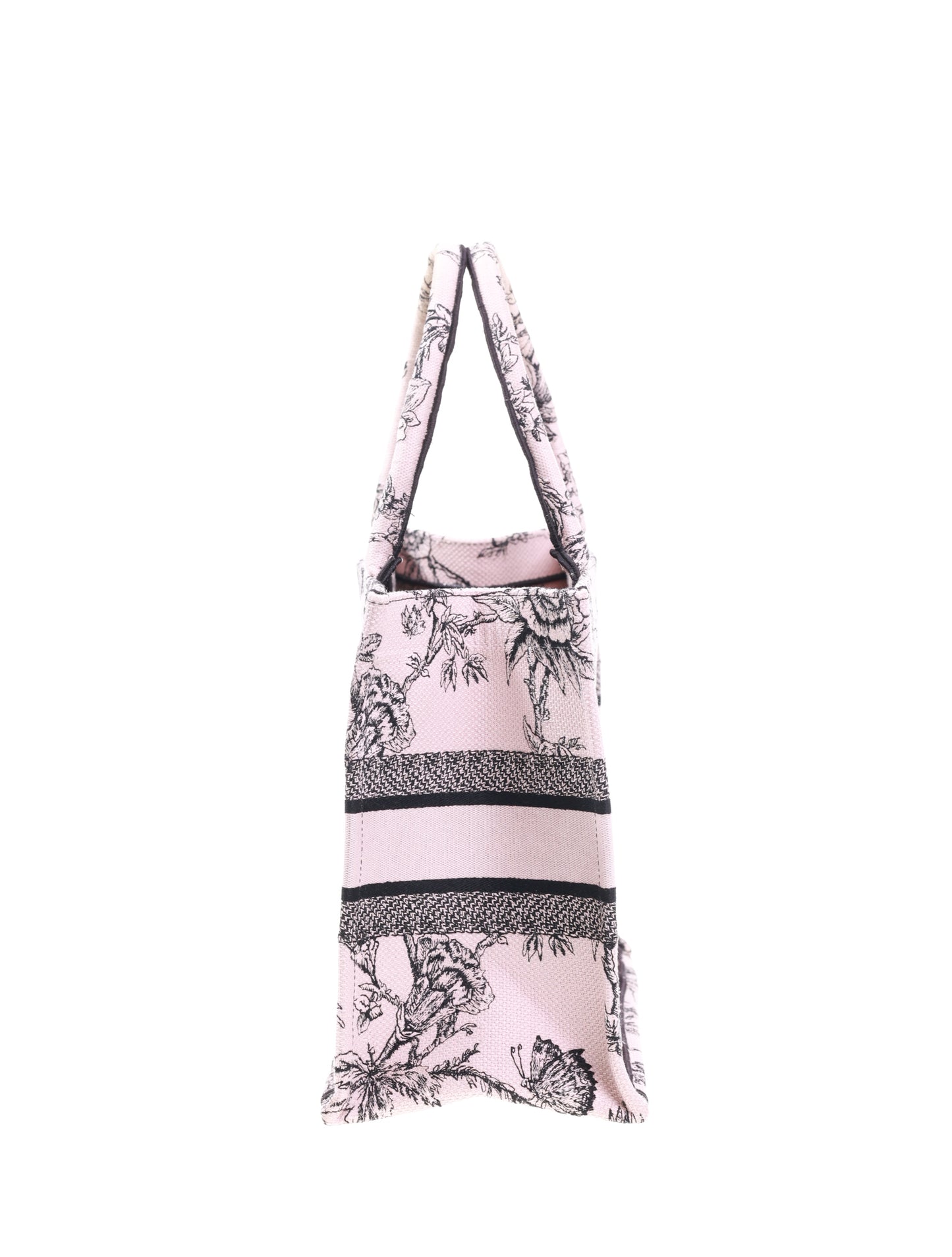 DIOR BOOK TOTE BAG D-LACE EMBROIDERY - LIMITED EDITION Medium model