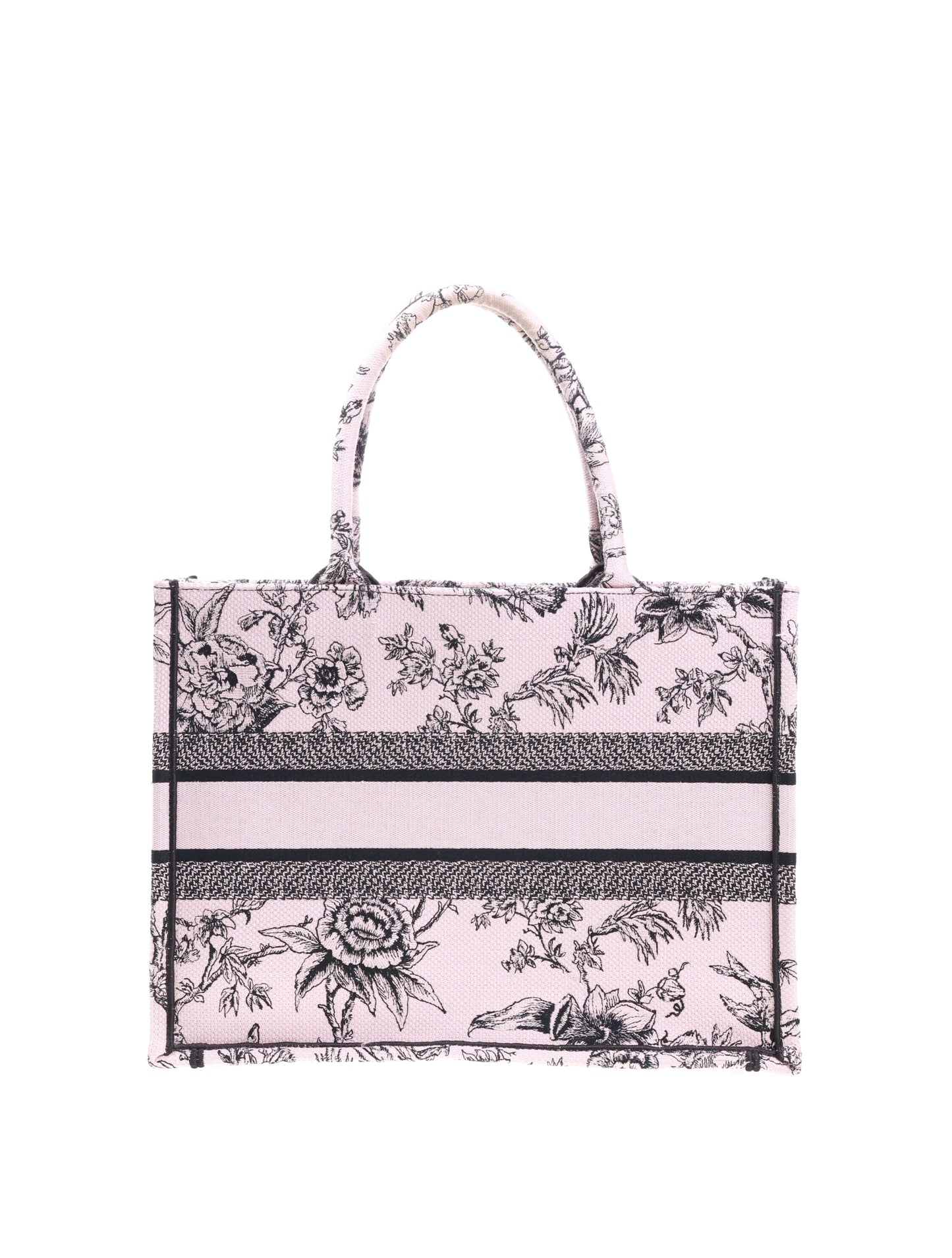 DIOR BOOK TOTE BAG D-LACE EMBROIDERY - LIMITED EDITION Medium model