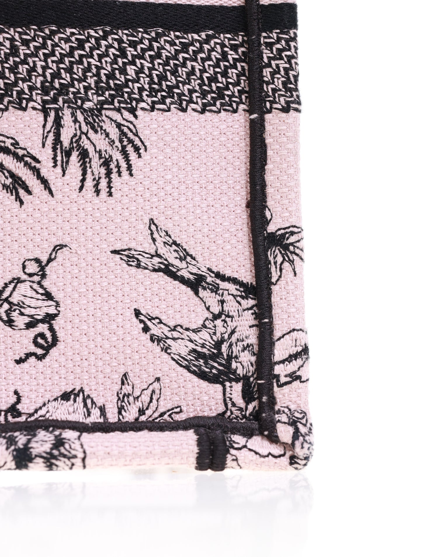 DIOR BOOK TOTE BAG D-LACE EMBROIDERY - LIMITED EDITION Medium model