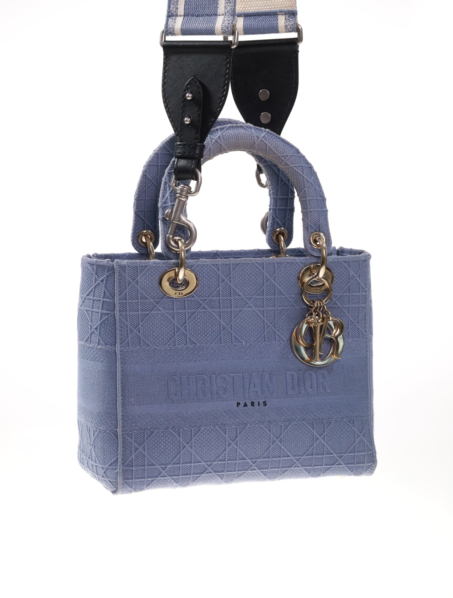 DIOR BOOK TOTE BAG D-Royaume d'Amour limited transparent pink
