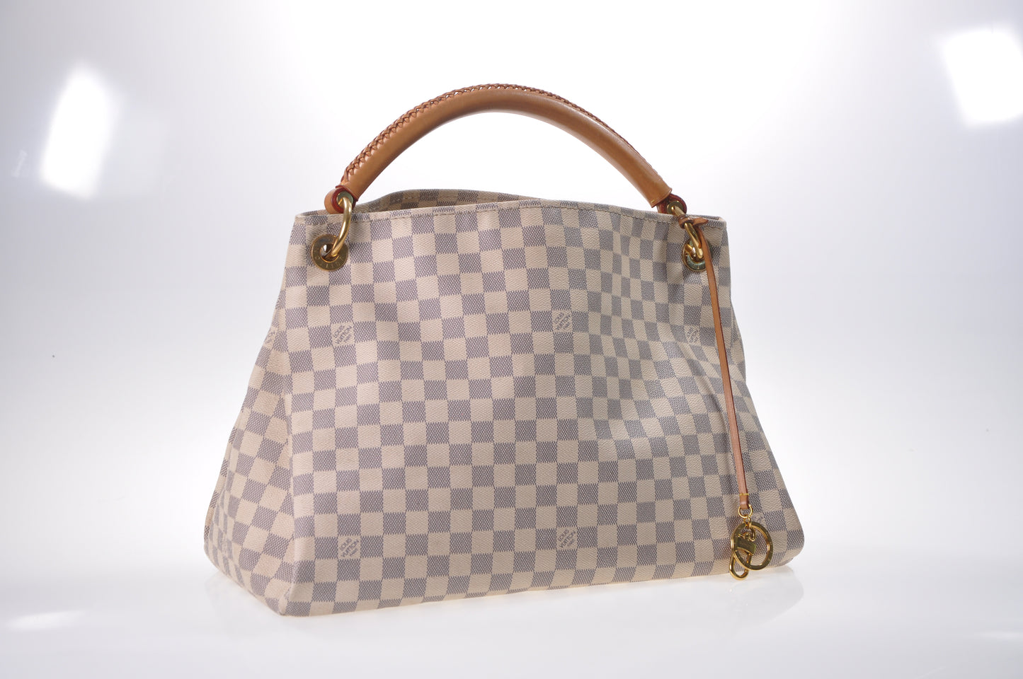 LOUIS VUITTON Artsy MM Damier Azur N41174 hervorragender Zustand