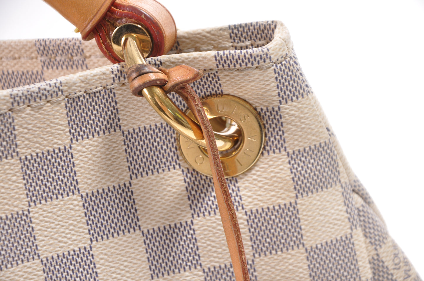 LOUIS VUITTON Artsy MM Damier Azur N41174 hervorragender Zustand