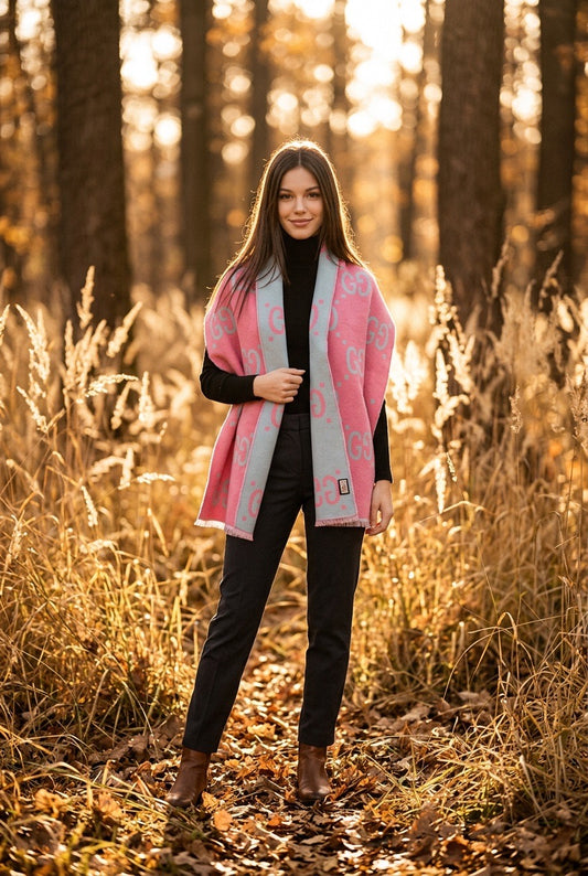 Gucci Monogram Schal Wolle GG