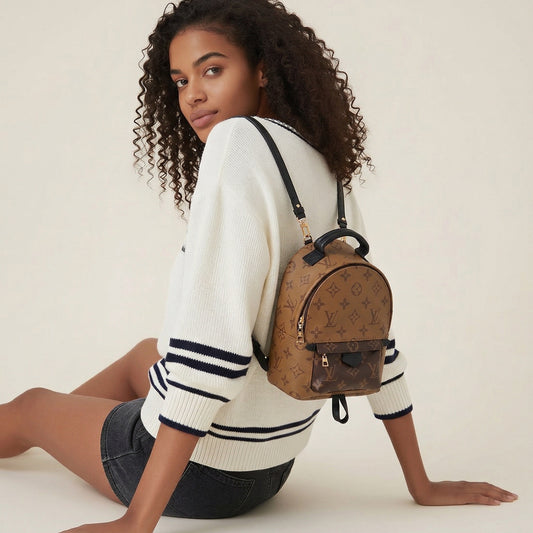 LOUIS VUITTON Palm Spring Mini Monogram Reverse