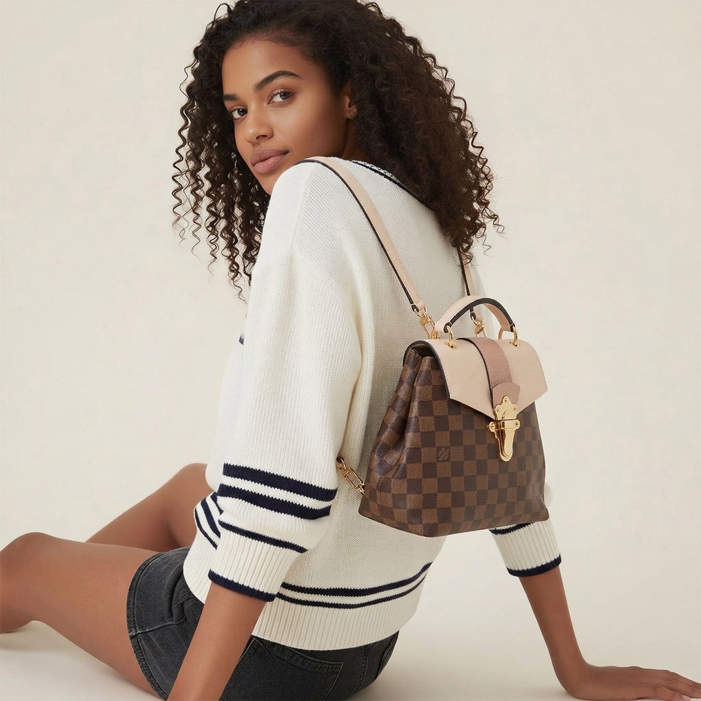 LOUIS VUITTON Palm Springs PM M43375 Zaino Monna Lisa Masters DA VINCI