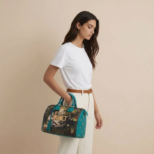 LOUIS VUITTON SPEEDY 30 MANET Masters M43331 Fullset