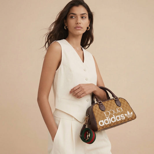 Gucci x Adidas Bag Medium Duffle Bag Canvas ltd. Editiom