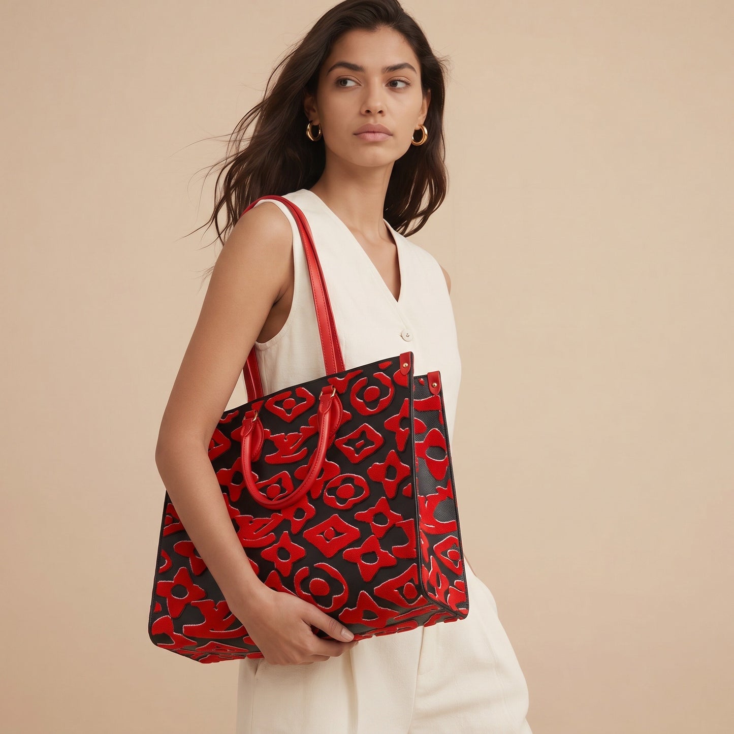 LOUIS VUITTON ONTHEGO GM Urs Fischer, ltd. Edition LVxUF
