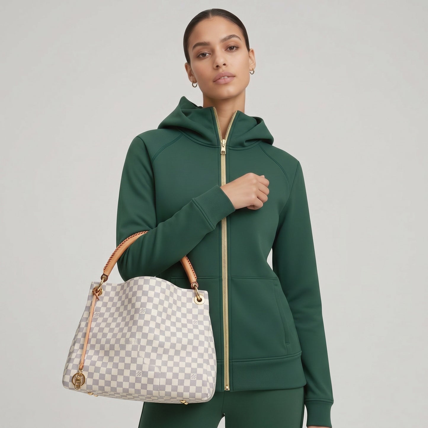 LOUIS VUITTON Artsy MM Damier Azur N41174 neuwertiger Zustand