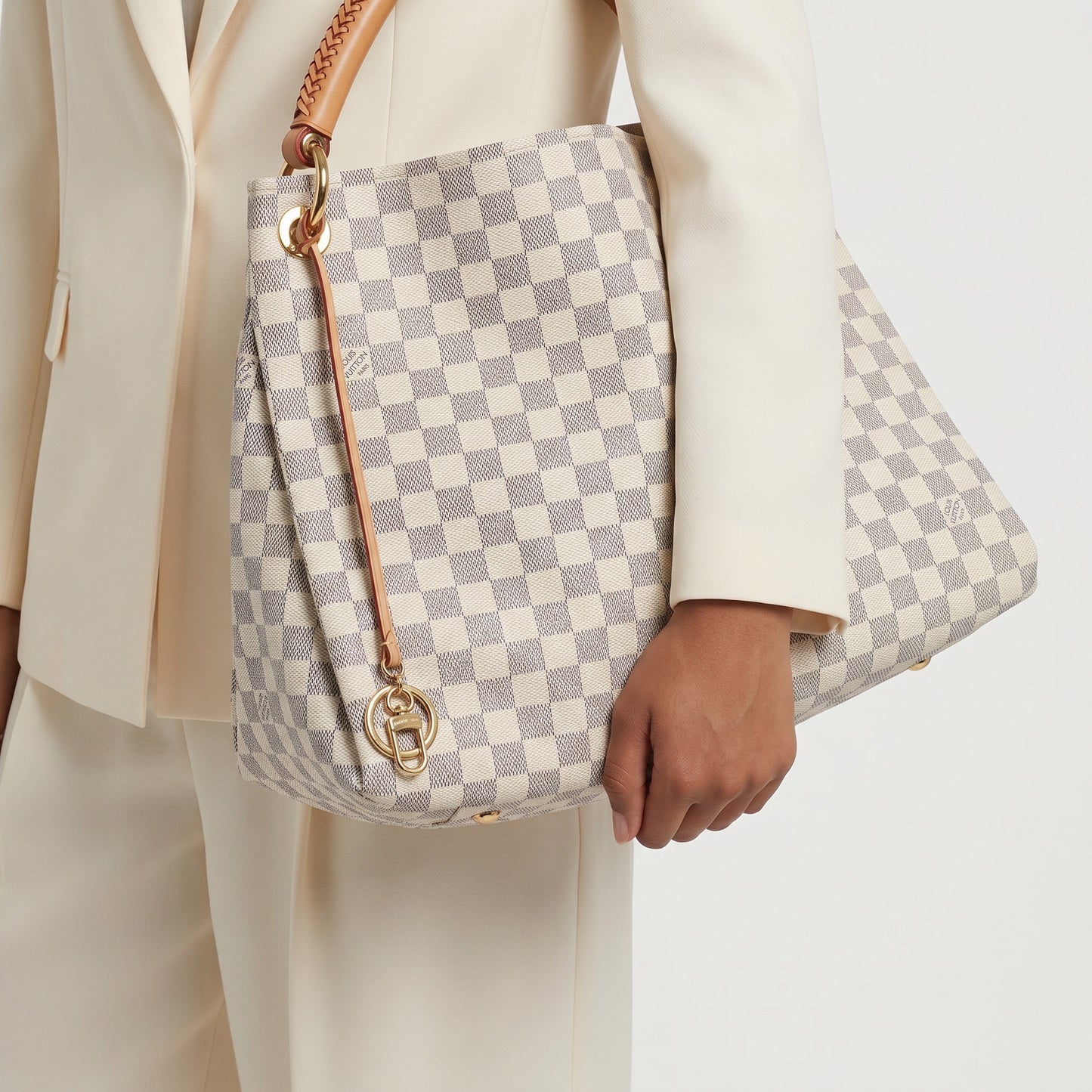 LOUIS VUITTON Artsy MM Damier Azur N41174 neuwertiger Zustand