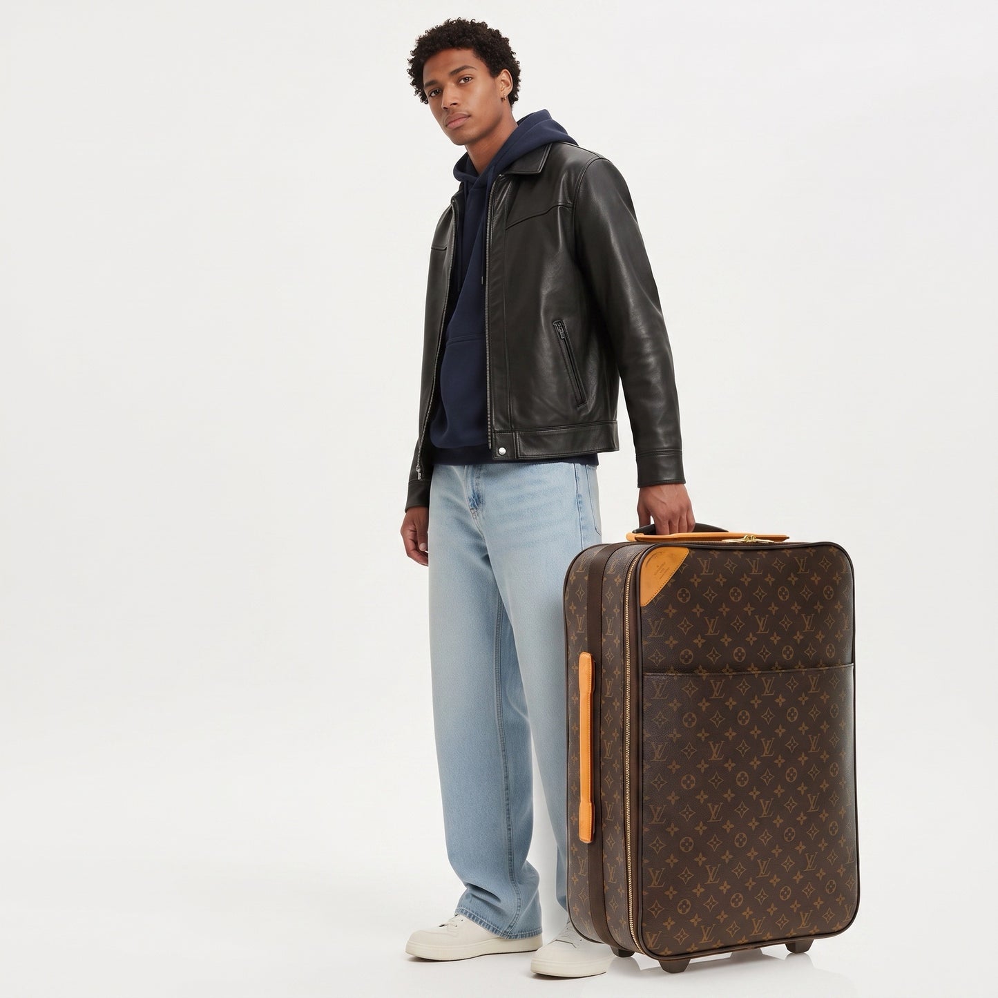LOUIS VUITTON Koffer Pegase 55 Monorgam PÉGASE Trolley