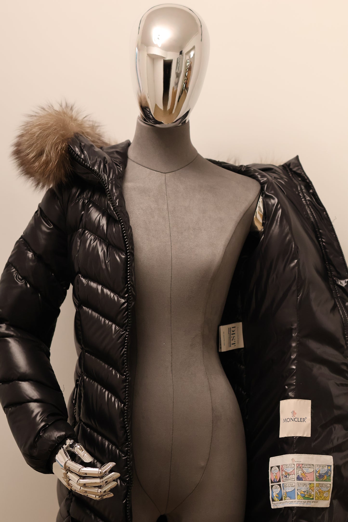 PHILIPP PLEIN leisure suit loose jacket black velvet with skull size. S