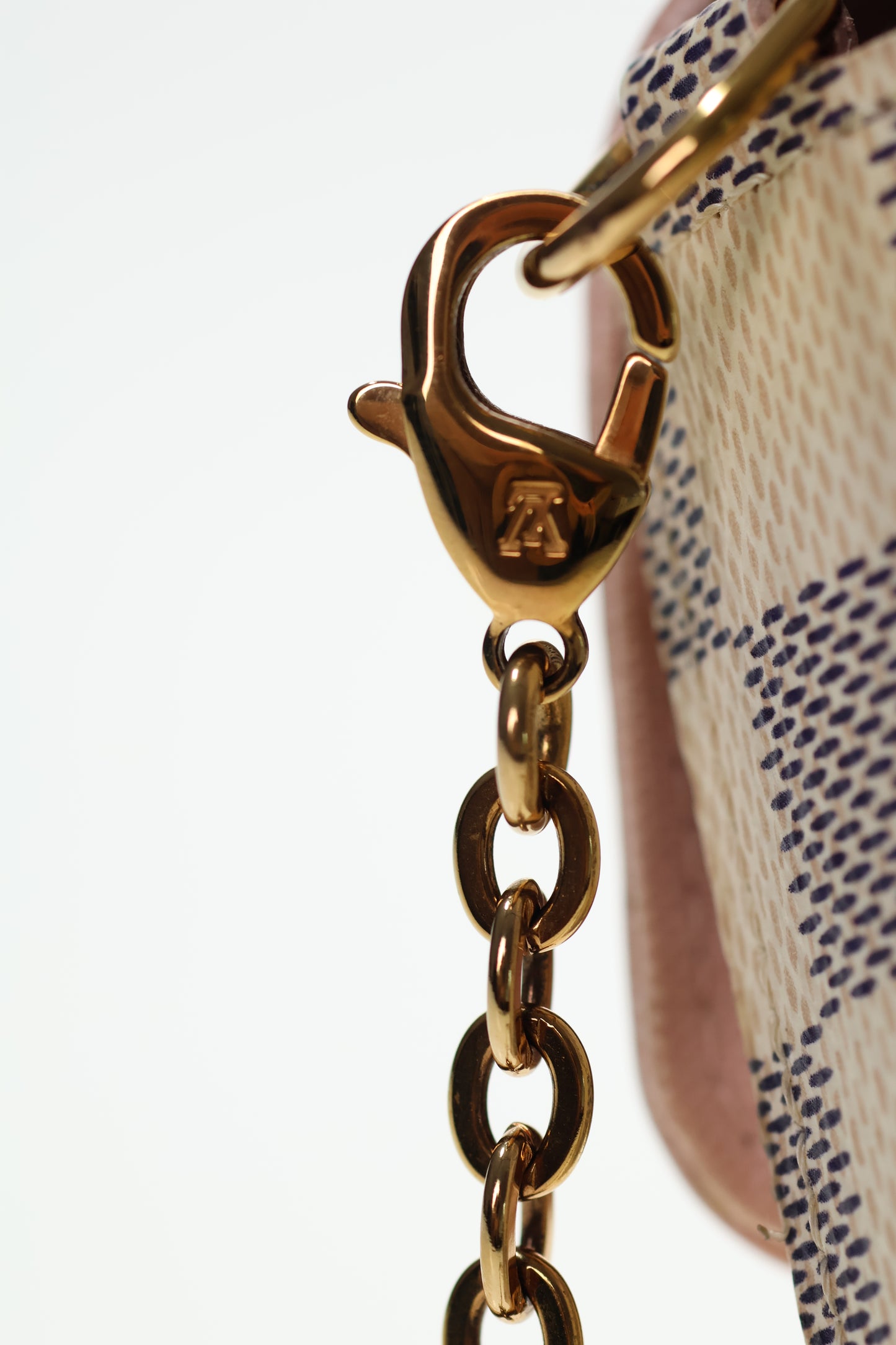 Louis Vuitton Felicie Damier Azur Rose