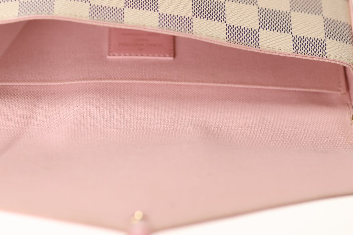 Louis Vuitton Felicie Damier Azur Rose