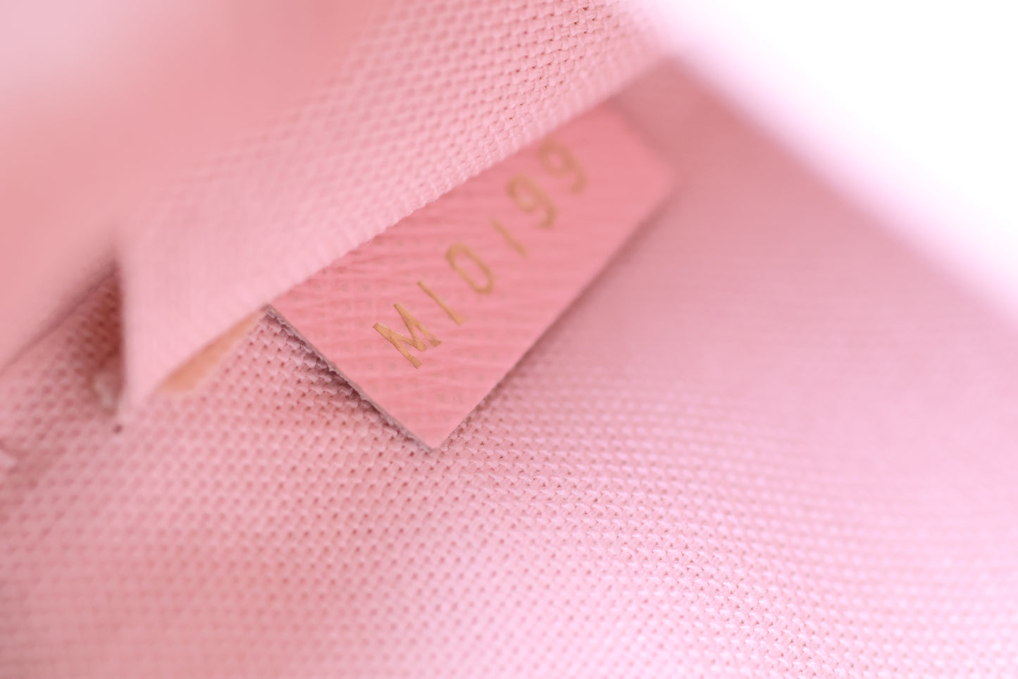 Louis Vuitton Felicie Damier Azur Rose