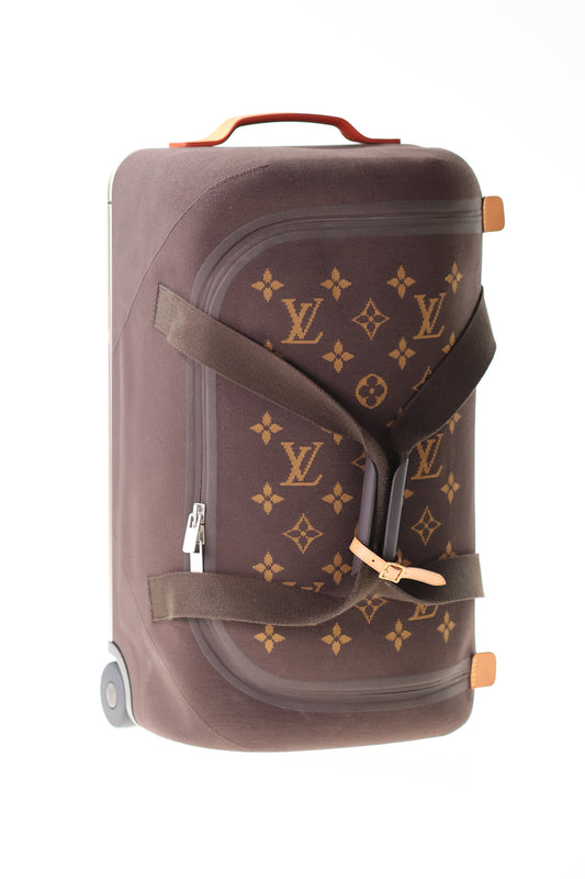 LOUIS VUITTON Koffer Soft Duffle 55 Jacquard Rollkoffer Suitcase LV