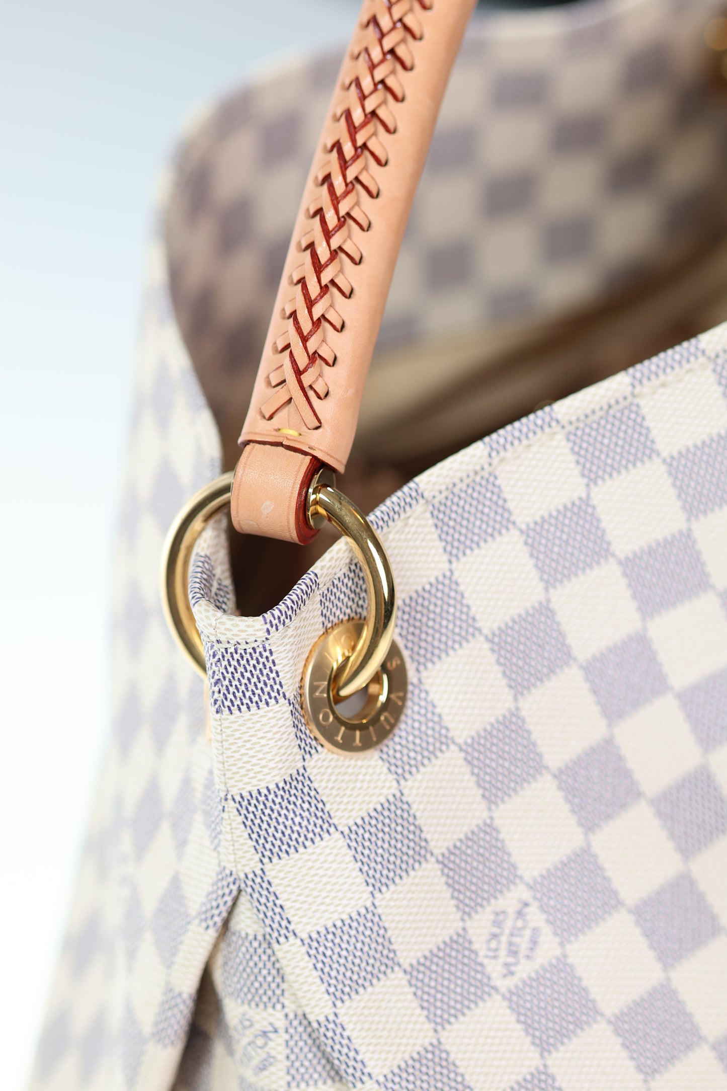 LOUIS VUITTON Artsy MM Damier Azur N41174