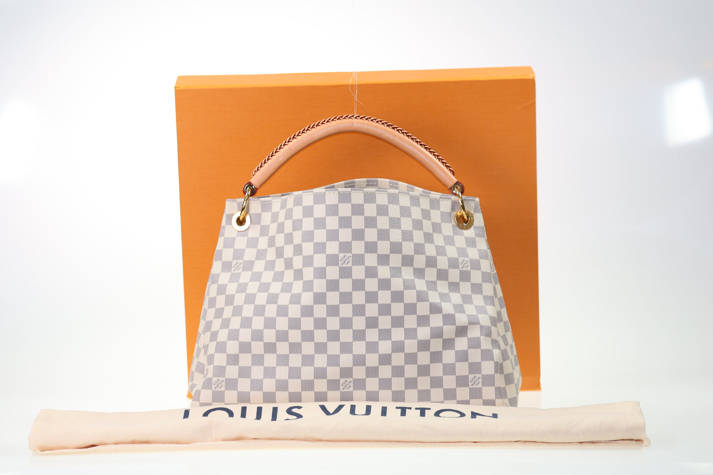 LOUIS VUITTON Artsy MM Damier Azur N41174