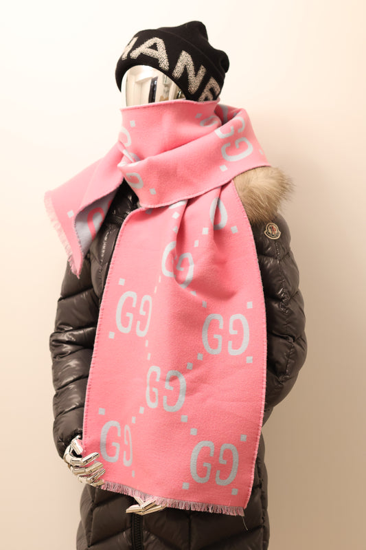 Gucci Monogram Schal Wolle GG