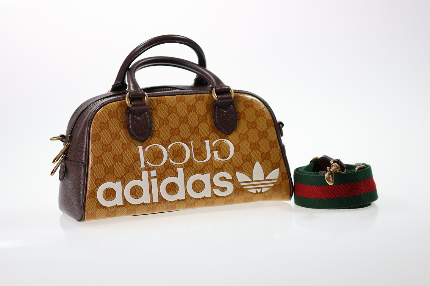 Gucci x Adidas Bag Medium Duffle Bag Canvas ltd. Editiom