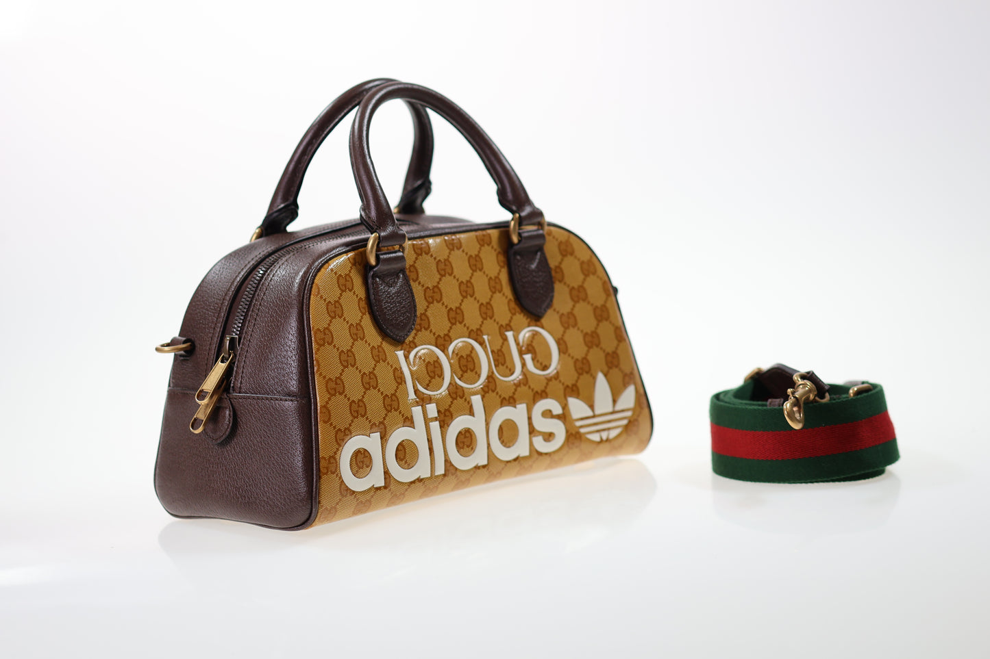 Gucci x Adidas Bag Medium Duffle Bag Canvas ltd. Editiom