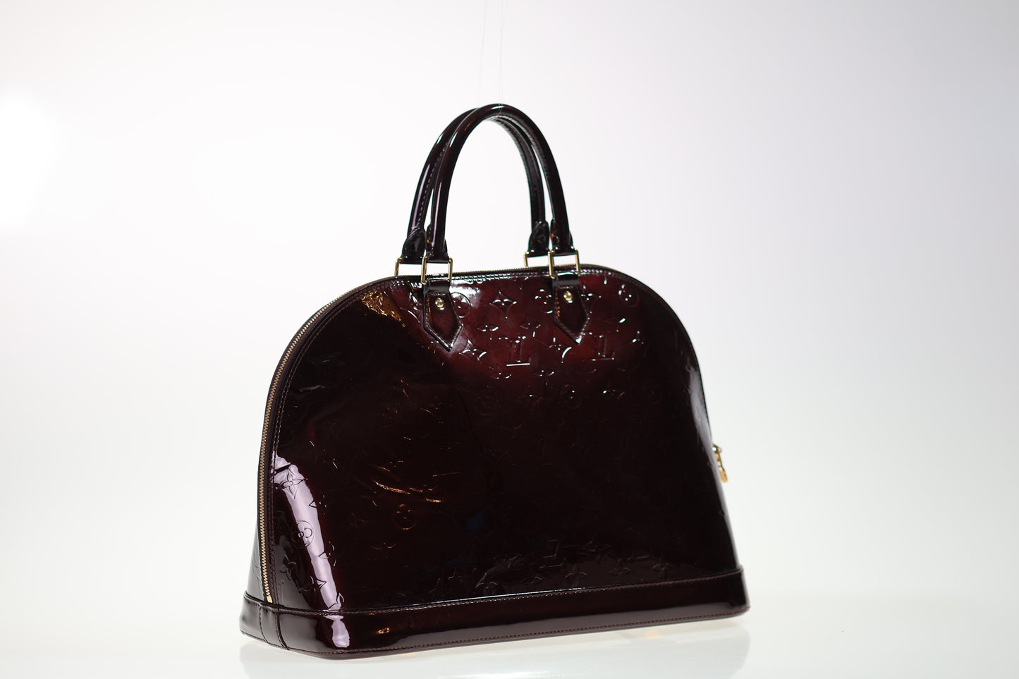 LOUIS VUITTON ALMA Vernis GM - bordeauxrot - XL