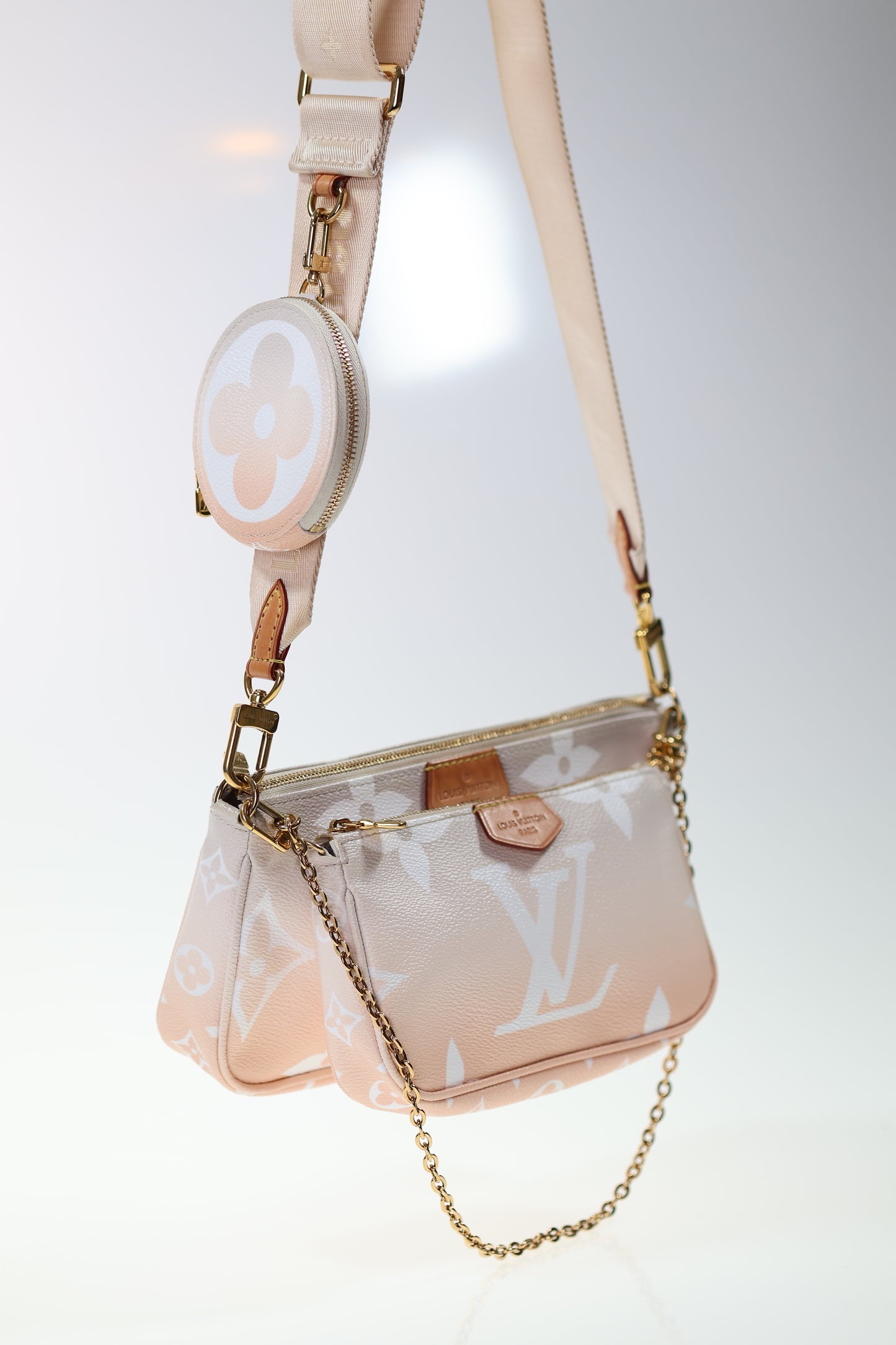 LOUIS VUITTON MULTI POCHETTE ACCESSORIES M57634- NEW - FULLSET Pool Collection