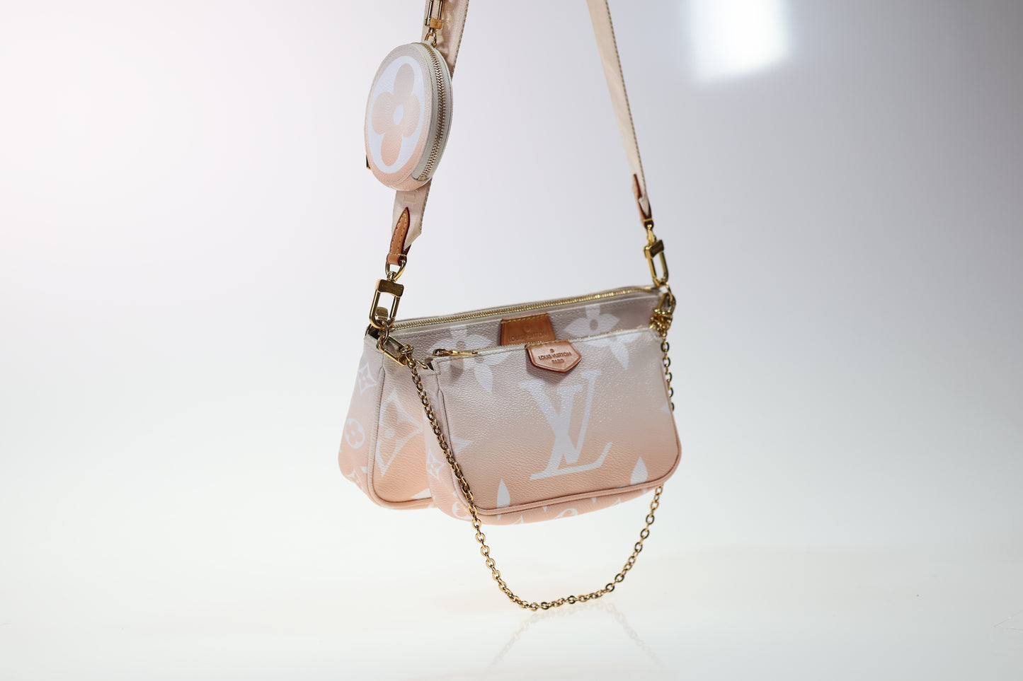 LOUIS VUITTON MULTI POCHETTE ACCESSORIES M57634- NEW - FULLSET Pool Collection