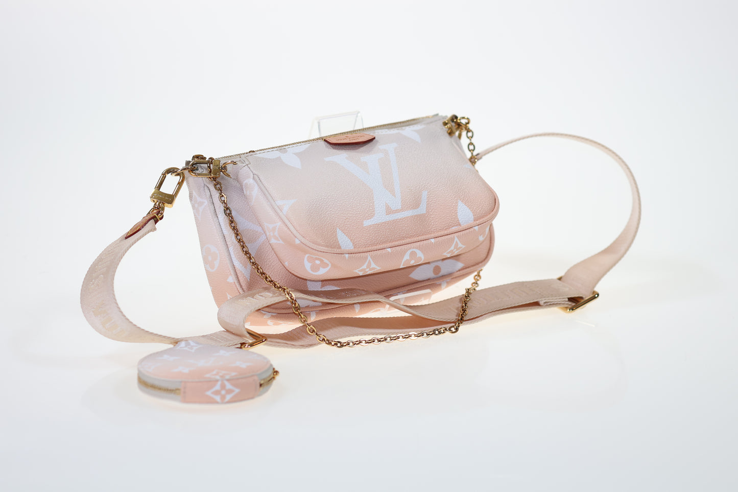 LOUIS VUITTON MULTI POCHETTE ACCESSORIES M57634- NEW - FULLSET Pool Collection