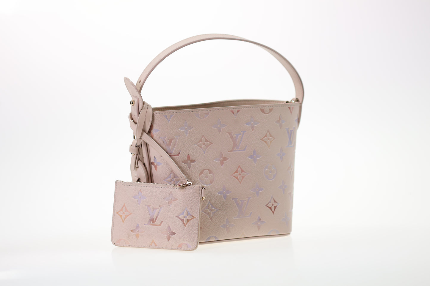 LOUIS VUITTON All In BB Monogram Empreinte Leder Dream Cream M25673