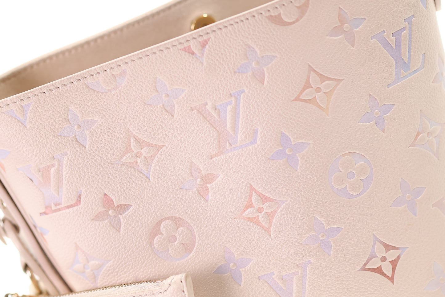 LOUIS VUITTON All In BB Monogram Empreinte Leder Dream Cream M25673