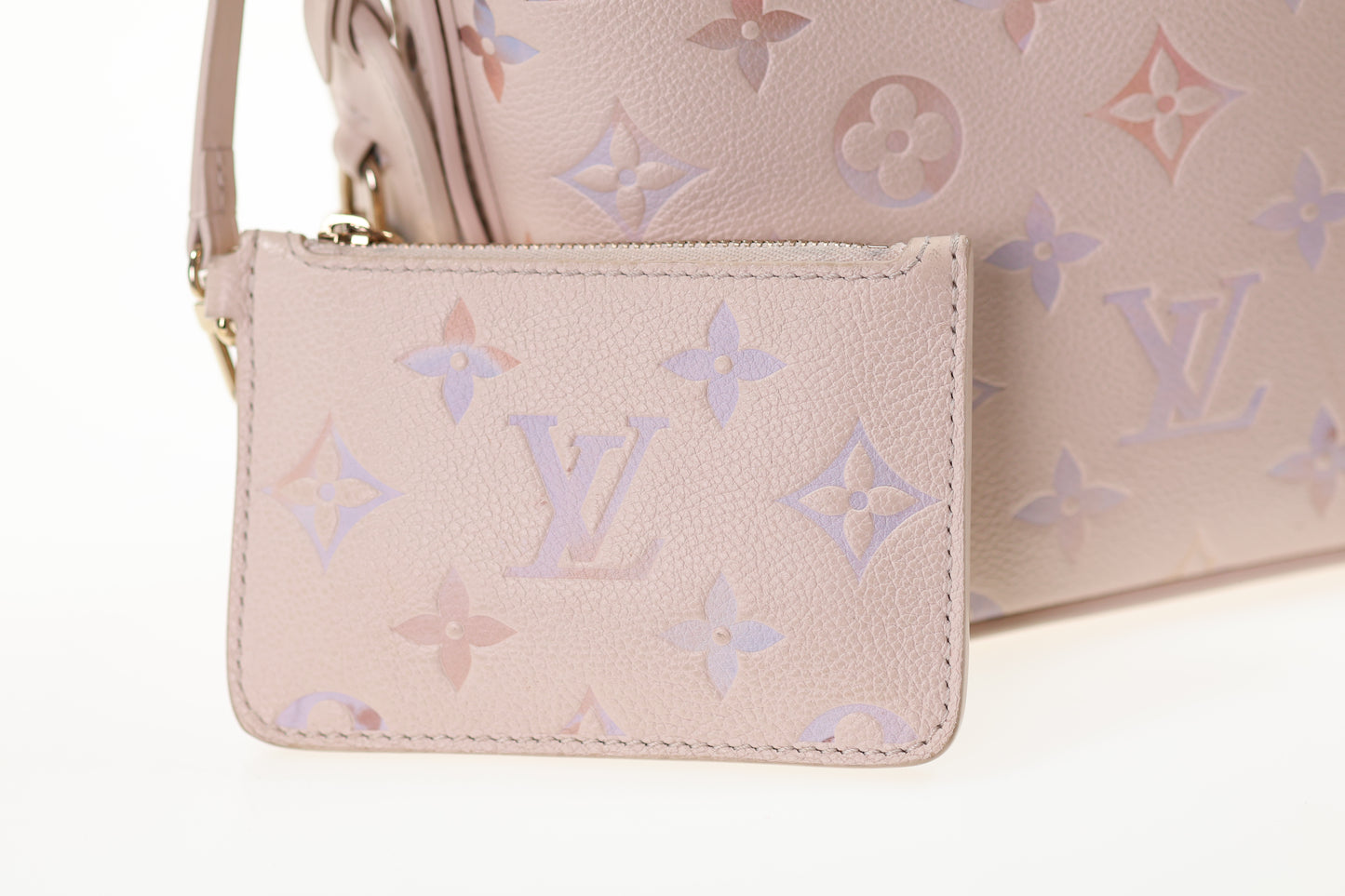 LOUIS VUITTON All In BB Monogram Empreinte Leder Dream Cream M25673