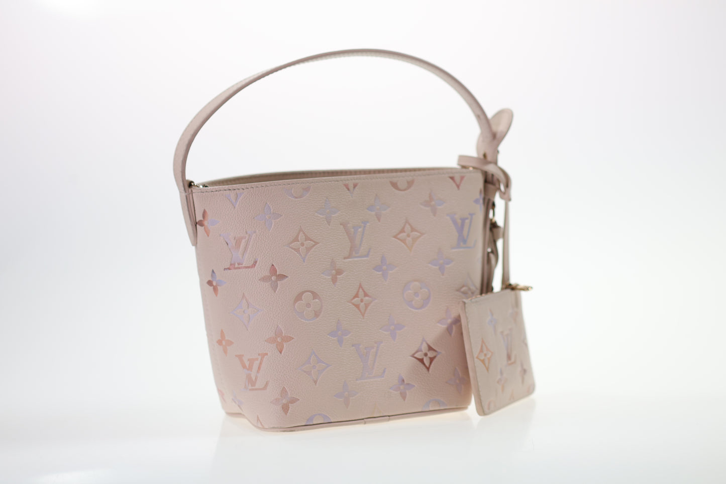 LOUIS VUITTON All In BB Monogram Empreinte Leder Dream Cream M25673