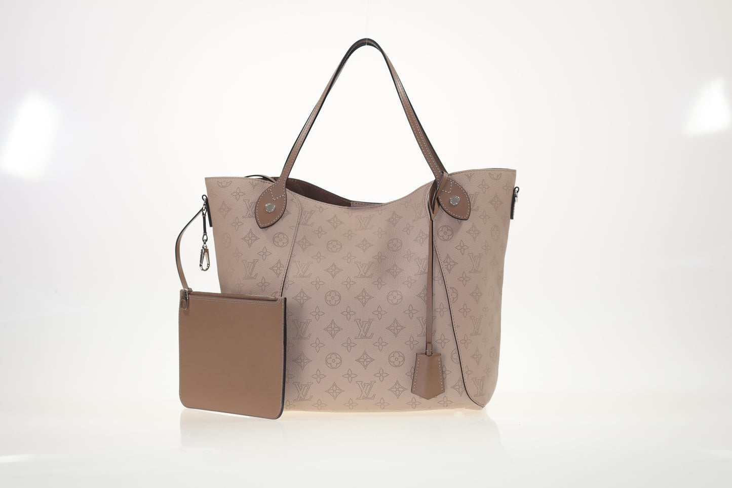 LOUIS VUITTON HINA MM Mahina Bag Shopper Neverfull