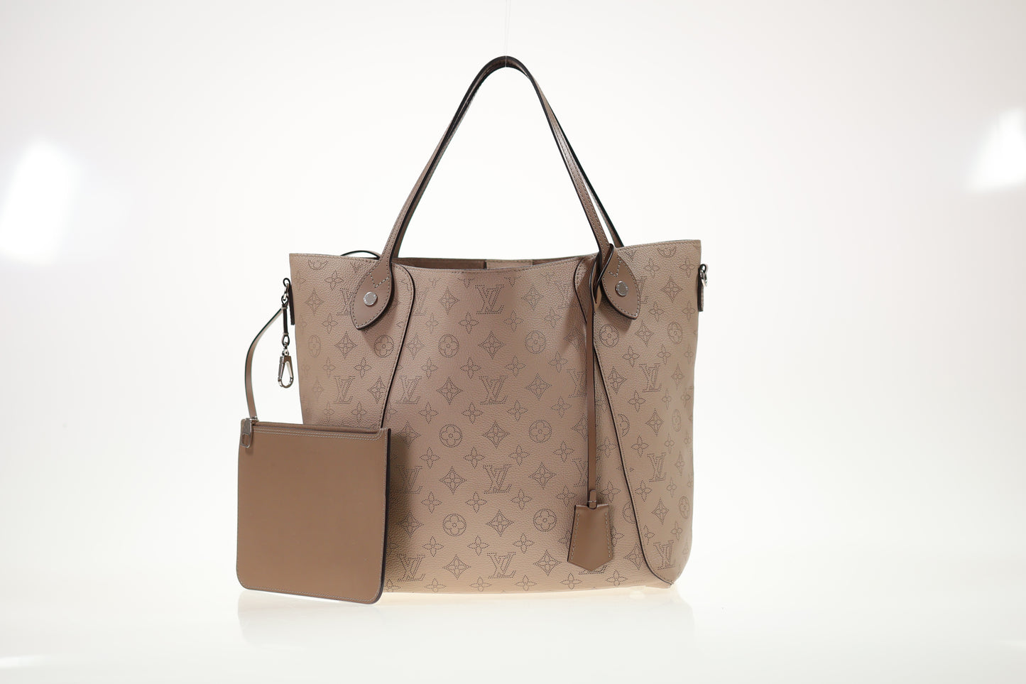 LOUIS VUITTON HINA MM Mahina Bag Shopper Neverfull