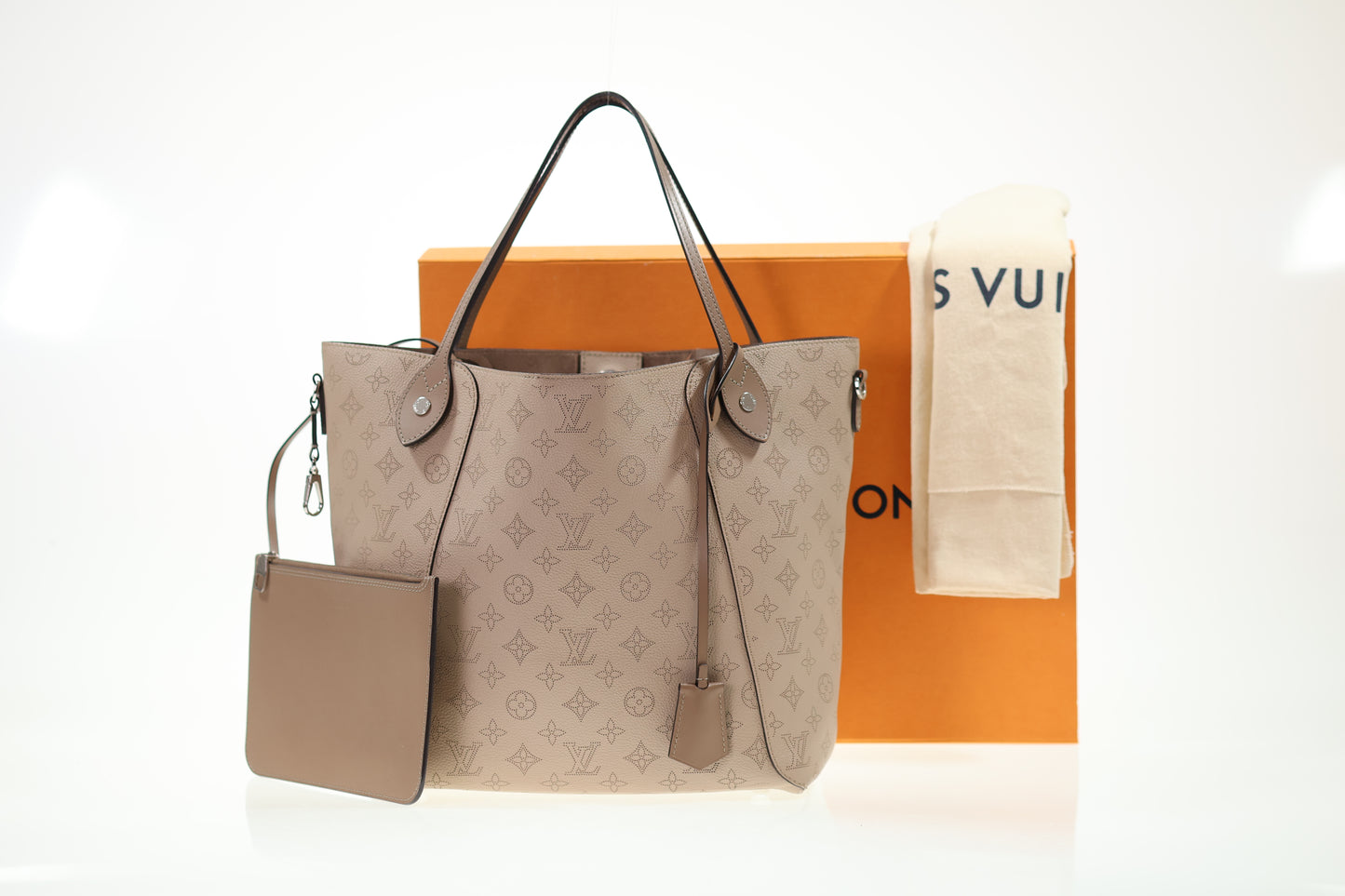 LOUIS VUITTON HINA MM Mahina Bag Shopper Neverfull