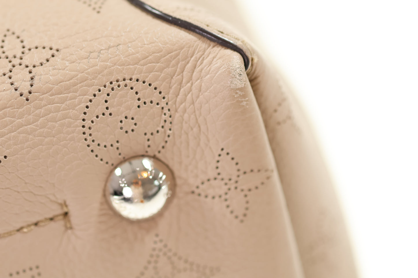 LOUIS VUITTON HINA MM Mahina Bag Shopper Neverfull